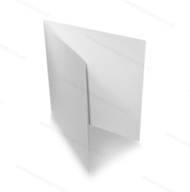 Gatefold Card 12" Vinyl Record Album Cover, 300 grs. white cardboard