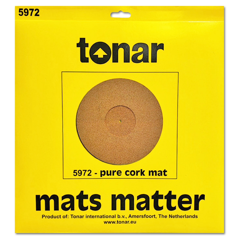 Tonar Pure Cork Draaitafelmat