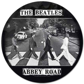 The Beatles - Plattenspieler-Slipmat-Set - Drop T Logo & Abbey Road