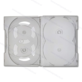 Scanavo 14 mm - 5-Disc Overlap™ 5-DVD box, colour: super clear