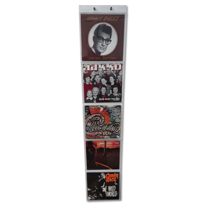 Walvis Wand- & Schaufenster Display für 5 Singles