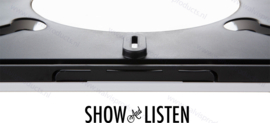 Snap Show & Listen 12-Inch Record Album Frame - white