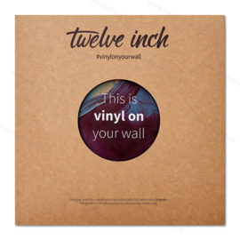 Twelve Inch Original - unsichtbares Wandhalter für Schallplattencover