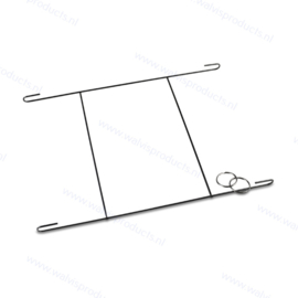 Modulair Ophangsysteem voor LP's - set a 5 stuks