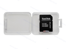 SD-Card Storage Case, holds 1 SD Card