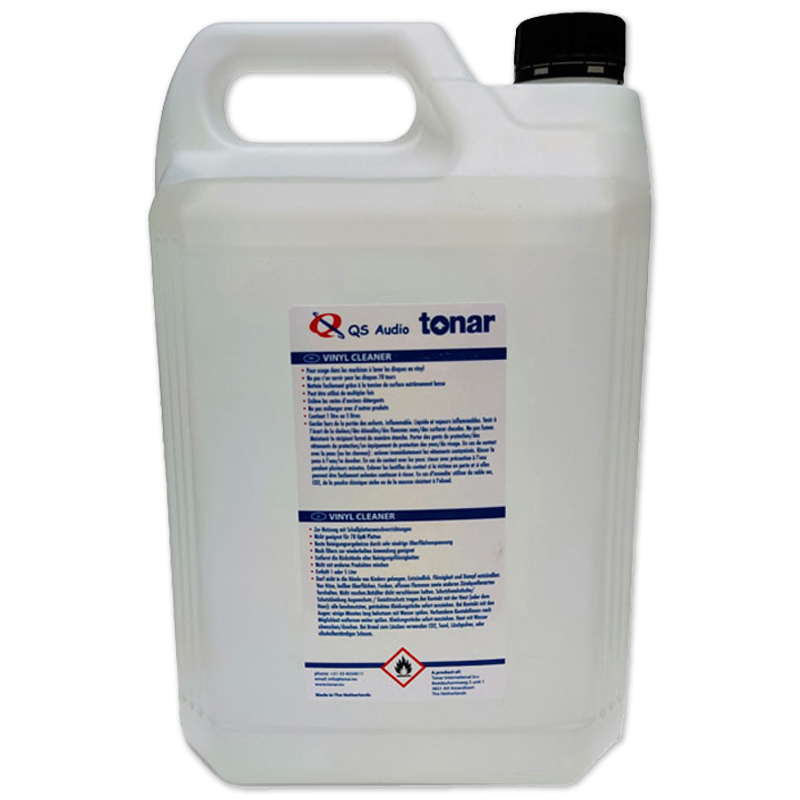 Jerrycan à 5 Liter Tonar QS Vinyl Cleaner (platen-reinigingsmiddel)