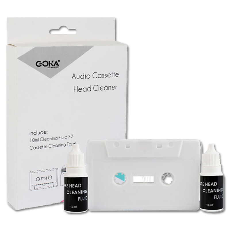 Goka Audio Cassette Tape Head Cleaner