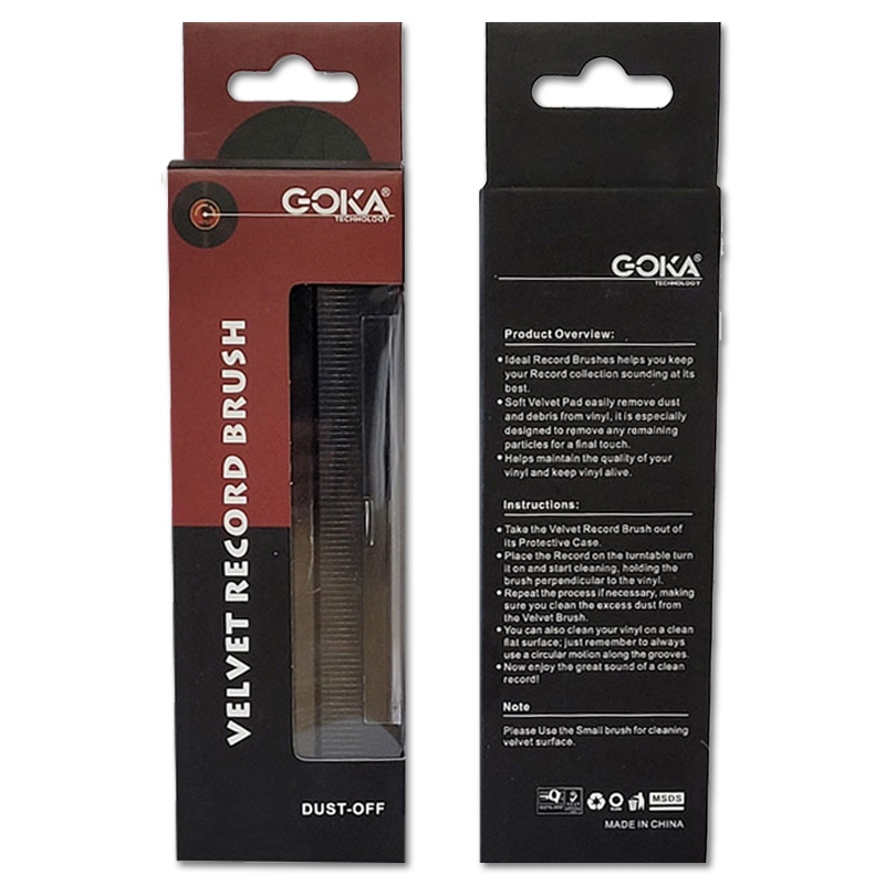 Goka Velours / Velvet Platenborstel