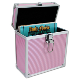 Walvis Products® 7" Vinyl Storage Case - capacity: approx. 35 units singles - pink