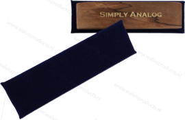 Simply Analog Velvet Record Brush | Natural Oak