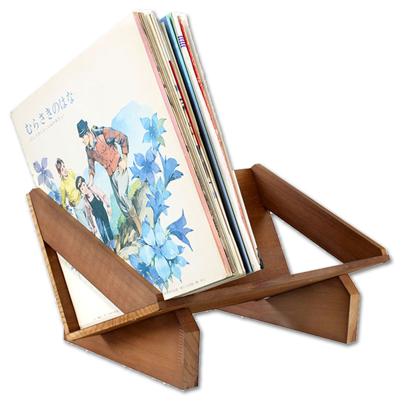Walvis Woodshelf - Massivholz-Lagerregal für ca. 80 LPs