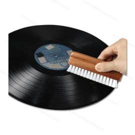 Walvis Nylon Record Application Brush - with solid wooden handle