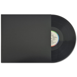 12" Disco Sleeve Vinyl Record Cover, 250 grs. black cardboard