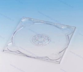 Mini (8cm.) CD / DVD digitray, transparant