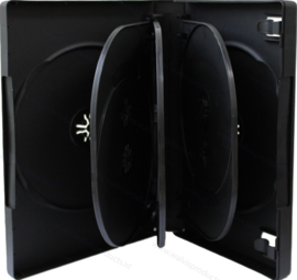 Multi-pack 28mm 8 DVD box, colour: black