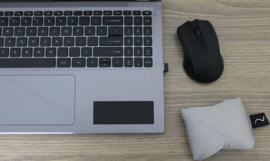 Walvis Products Mouse Wrist Pad (Travel Size), colour: silver-grey