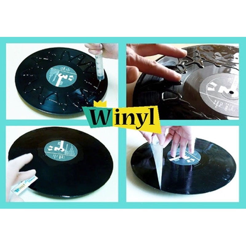 Winyl record cleaner (cleaning gel)