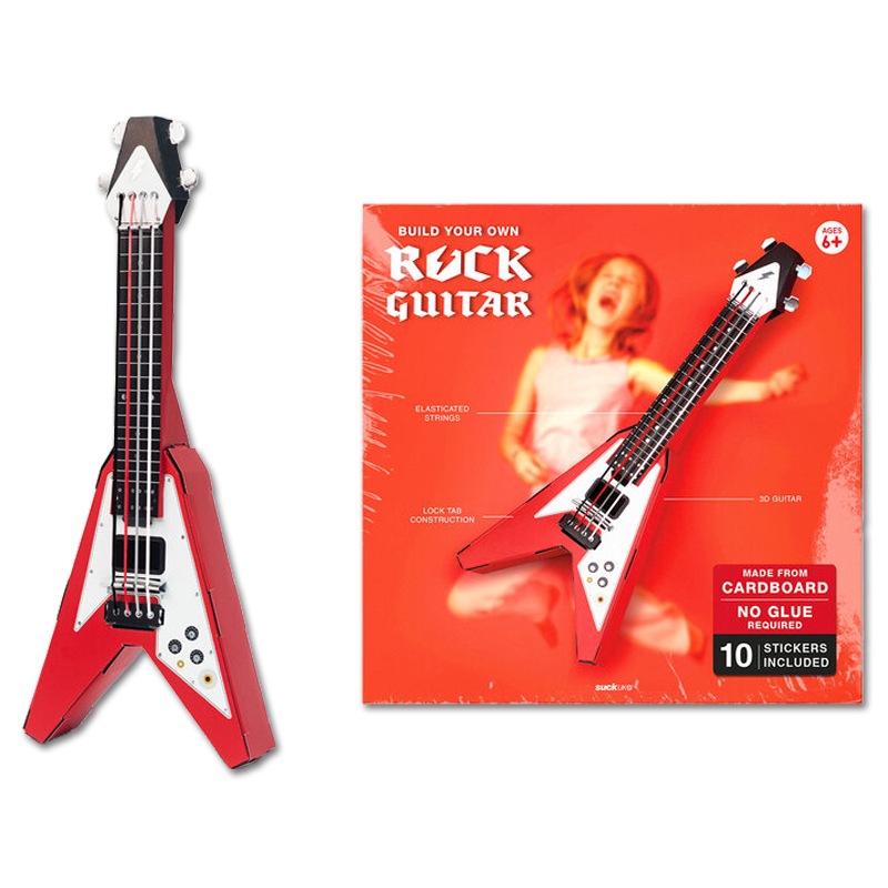 Build Your Own Cardboard Guitar Suck UK