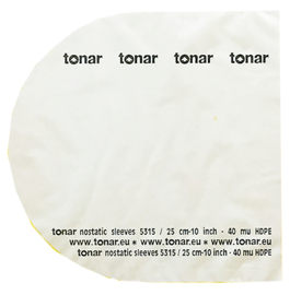 Tonar Nostatic 10" Anti-Static Inner Sleeves (50-pack)