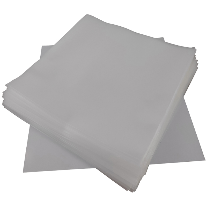 100-pack - Standard Weight 12" Polythene Clear Vinyl Record Outer Sleeves, thickness 110 micron