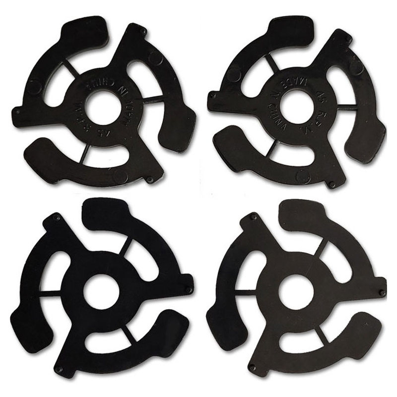 10 stuks - Single Sterretjes - kleur: zwart