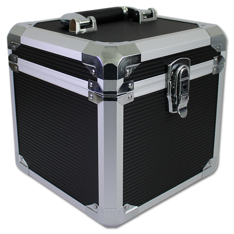Walvis Products® Professional DJ Koffer voor ca. 60 Singles - zwart
