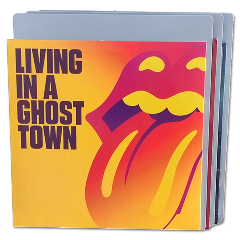 10" / 25 cm Mini-LP Registerwände - grau