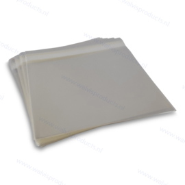 100-pack - Clear Cellophane Sealbags for CDs in standard boxes, with resealable flap