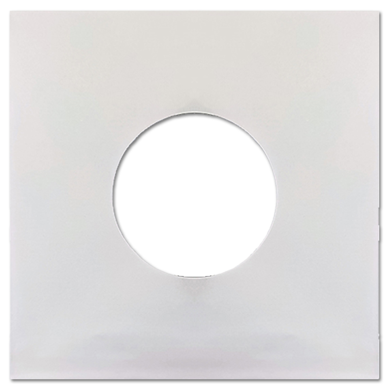 Single Cover Papier - cremeweiß, ohne Fütterung