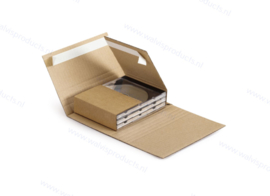 25er Pack - Kreuzform-Versandkartons fur 1 - 4 CD's