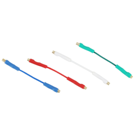 Headshell / Cartridge Connection Wires - 4-delige set