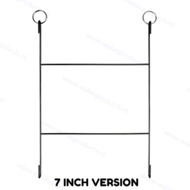 7" Single Modulares Metall Display - 5 Hänger