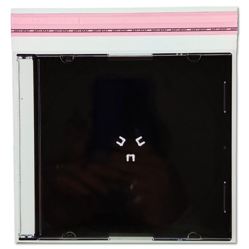 100 Stück - Cellophan-Schutzhüllen für CDs in Maxi-Single & Slim Leerhüllen | mit Verschluss