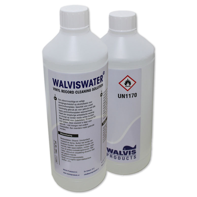 1 Litre Bottle - WalvisWater© Record Cleaning Solution