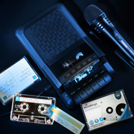 MediaRange Professionelle Audiokassette C-90