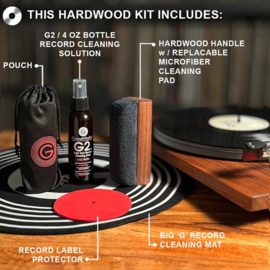 GrooveWasher HRC Hardwood Record Cleaning Kit