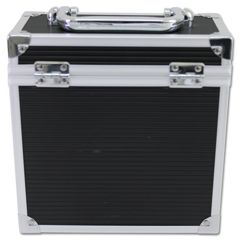 Walvis Products® 7" Vinyl Platenkoffer - voor ca. 35 Singles - kleur: zwart