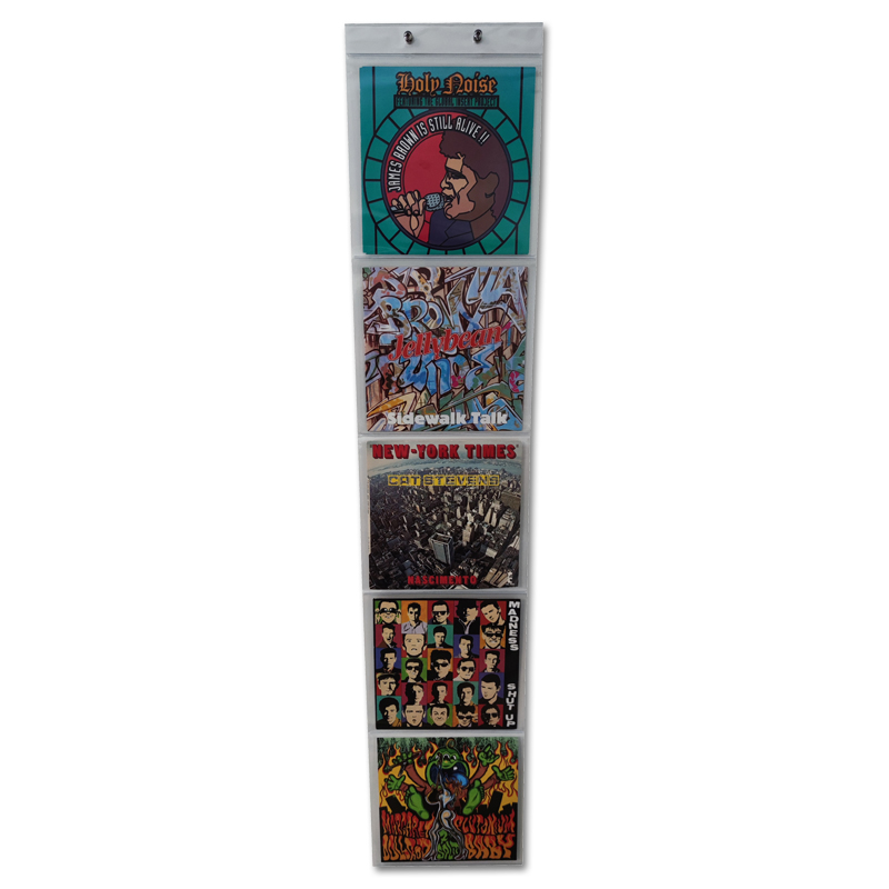 Walvis Wand- & Schaufenster Display für 5 Singles