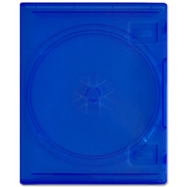 PlayStation 5 game case, colour: transparent-blue