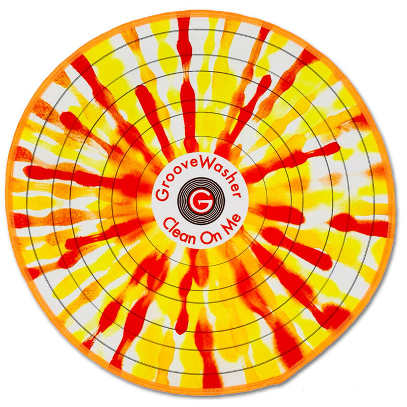 GrooveWasher Two Ply "Splash" Record Cleaning Mat - diameter: 40 cm