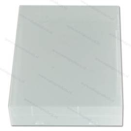 Multimedia Storage Box, thickness 35 mm, colour: transparent