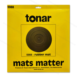 Tonar Rubber Draaitafelmat