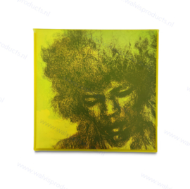 Heavyweight 12" PVC Transparent Yellow Vinyl Record Outer Sleeve with flap, thickness 180 micron