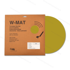 Winyl W-Mat Plattentellerauflage Acryl - Gold