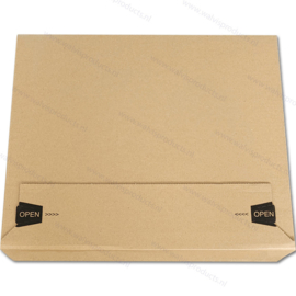 Value Box - 50-pack - Heavy Duty Record Shipping Boxes - capacity: 1 - 15 units 12-Inch records