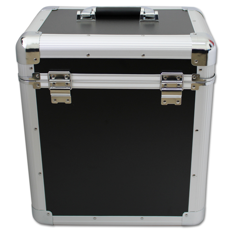 Walvis Products® Ultimate DJ LP Koffer - für ca. 60 Stück LPs - schwarz