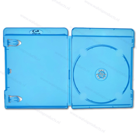 Premium Standard 11 mm 1er Blu-Ray Hülle - Transparent-Blau