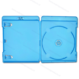 Standard 11 mm 1-BR (Blu-Ray) Box, colour: transparent-blue