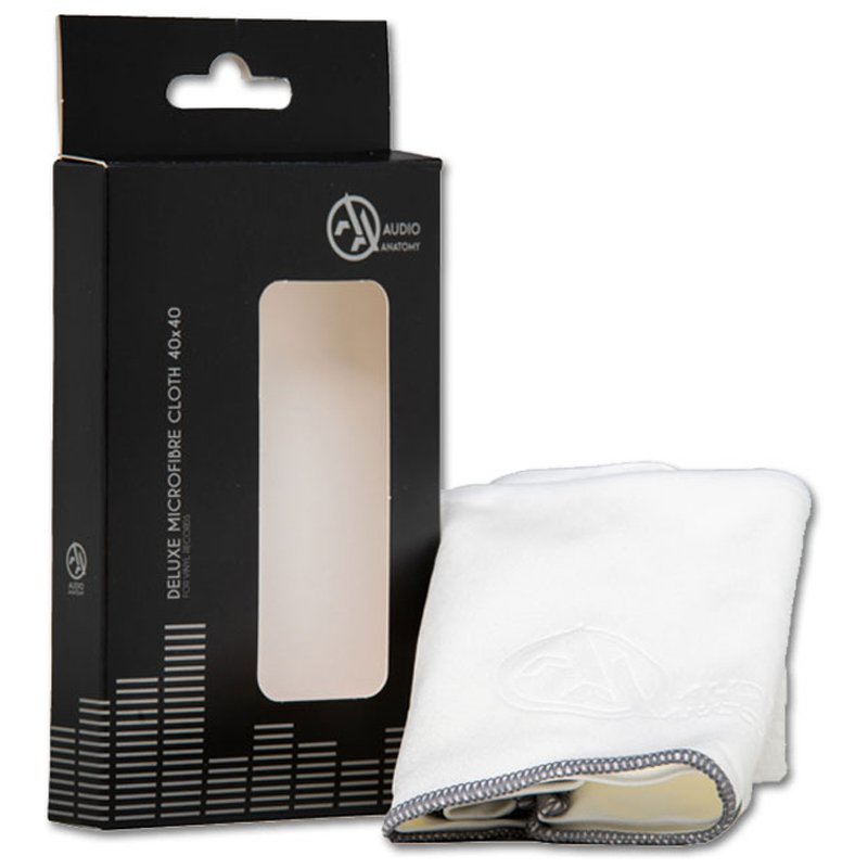 Audio Anatomy XL Microvezel Vinyl Reinigingsdoek - wit