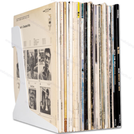 Audio Anatomy 12" Vinyl Schallplatten Ständer weiß  - für ca. 40 Stück LP's